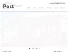 Tablet Screenshot of pactengineers.com